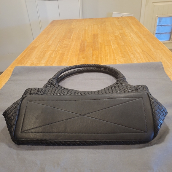 🔳EUC~ PLATANIA GENUINE LEATHER SHOULDER BAG - Picture 11 of 13